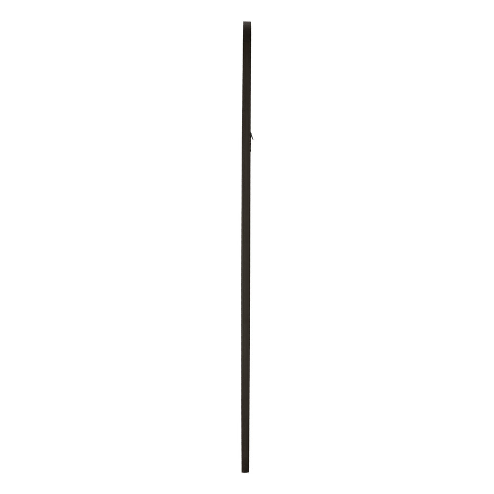 Oikiture Wooden Full Length Mirror 166x60cm Rectangle Floor Mirrors Black