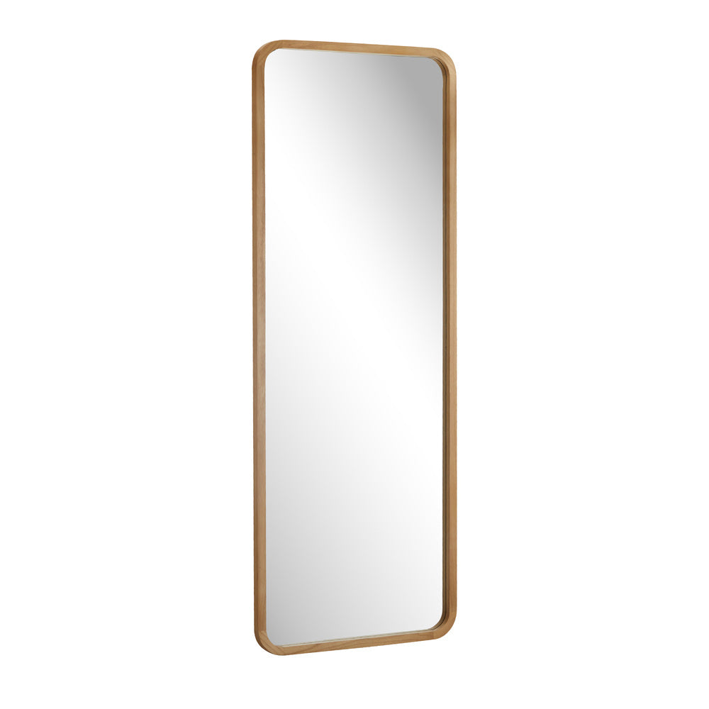 Oikiture Wooden Full Length Mirror 180x70cm Rectangle Floor Mirrors