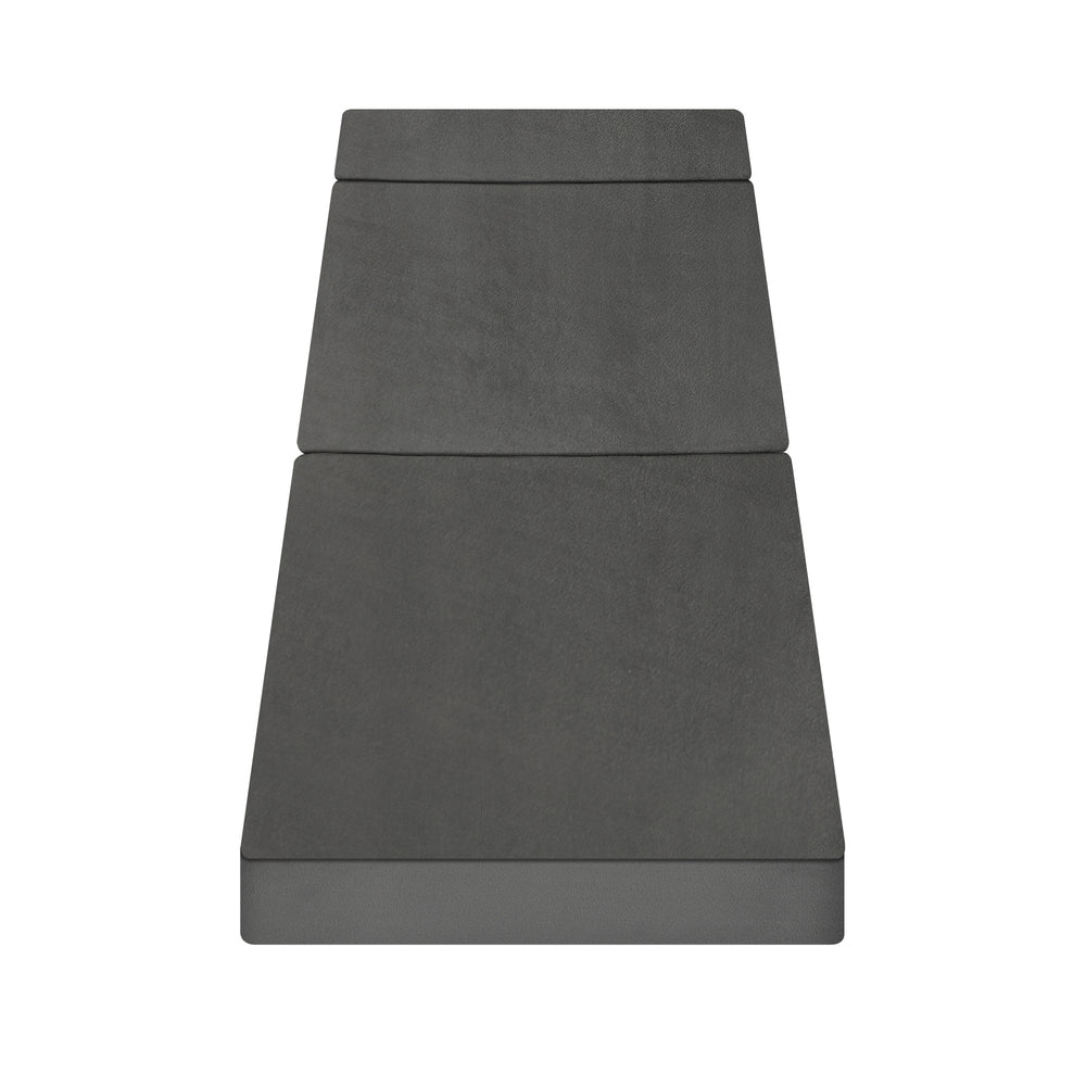 Bedra Foldable Foam Mattress Floor Bed Grey Single