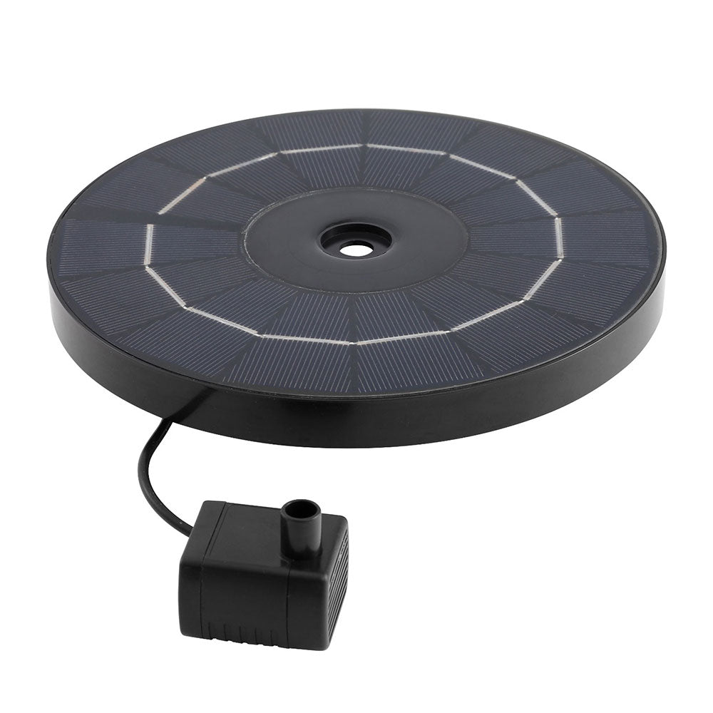 Gardeon Solar-Powered Submersible Fountain Pump with 6 Nozzle Options - 250L/H Flow Rate