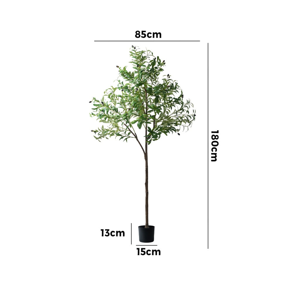 Livsip 180cm Artificial Olive Tree Lifelike Faux Potted Plants