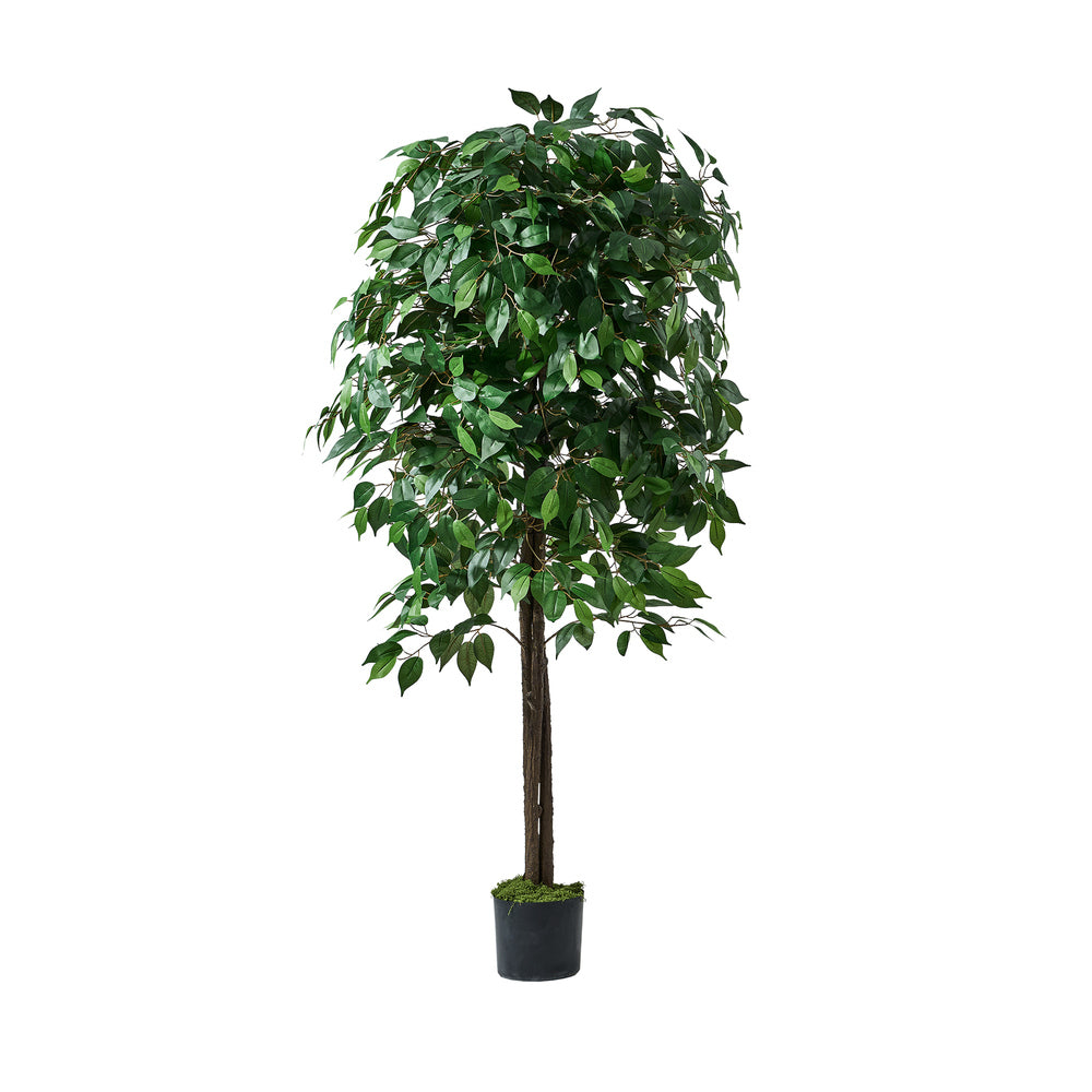 Livsip 180cm Artificial Ficus Tree Lifelike Faux Potted Plants