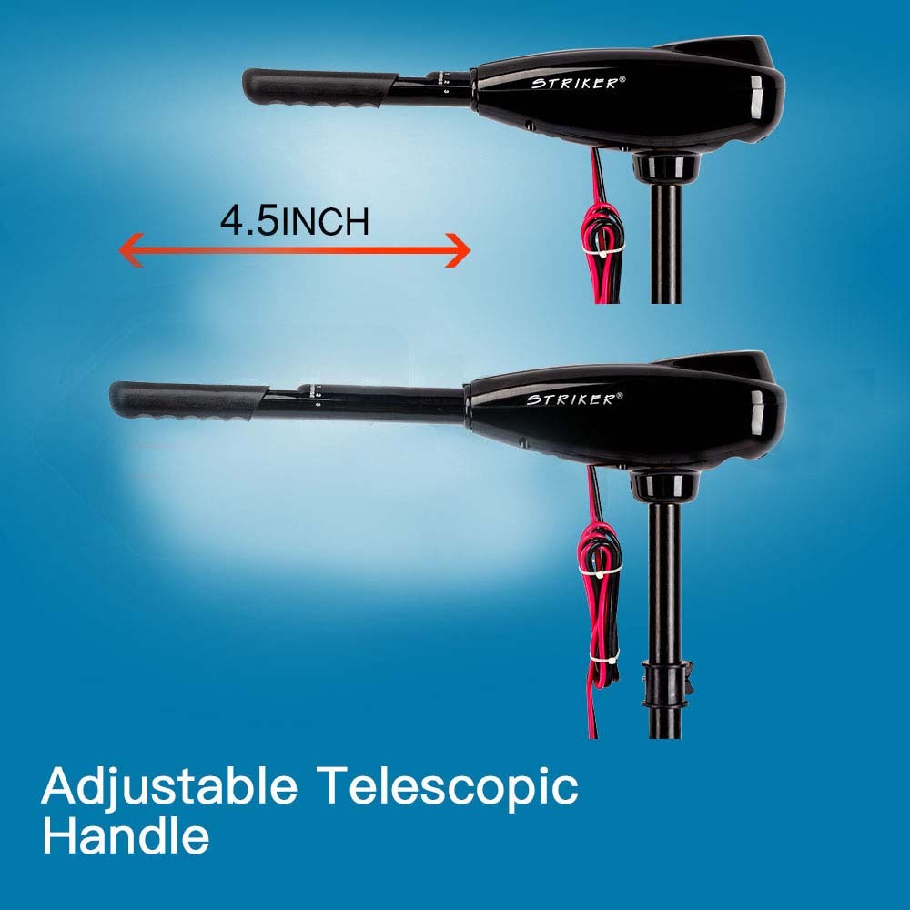 45 LBS Electric Trolling Motor Inflatable Boat Outboard Engine Fishing Marine