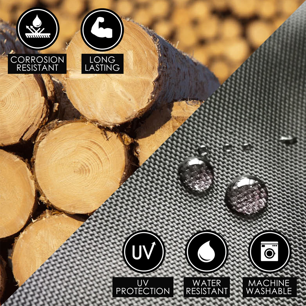 76cm Tall Director Chair - DARK HUMOR