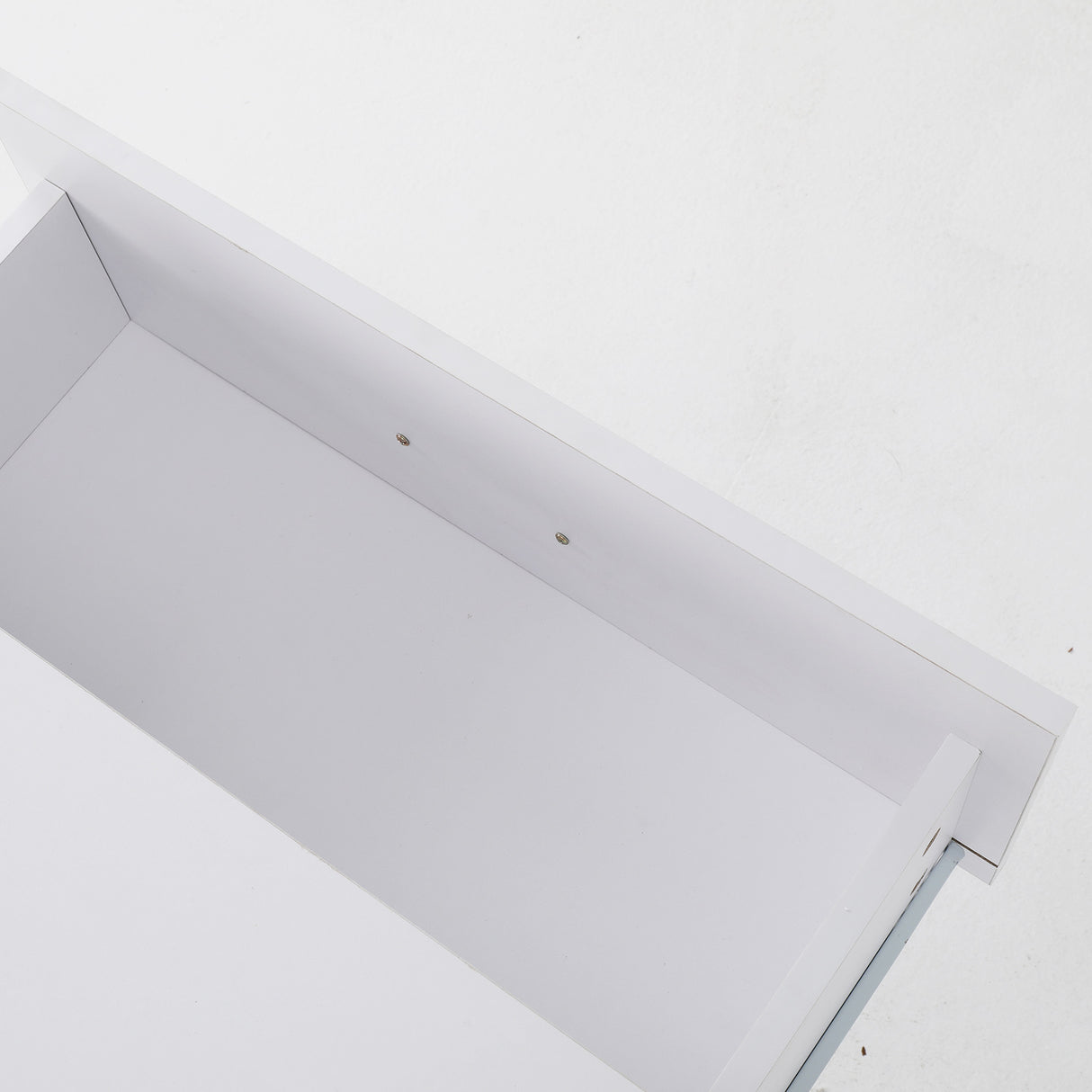Bedside Tables 2 Drawer With Legs ETTA - WHITE