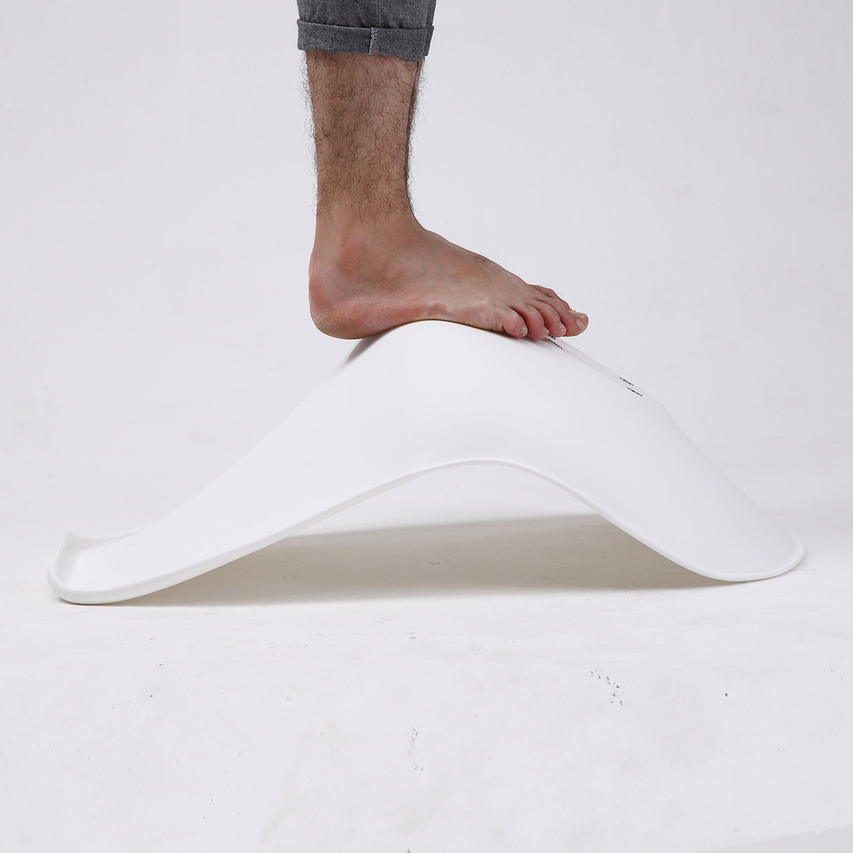 4X Padded Seat Dining Chair - WHITE