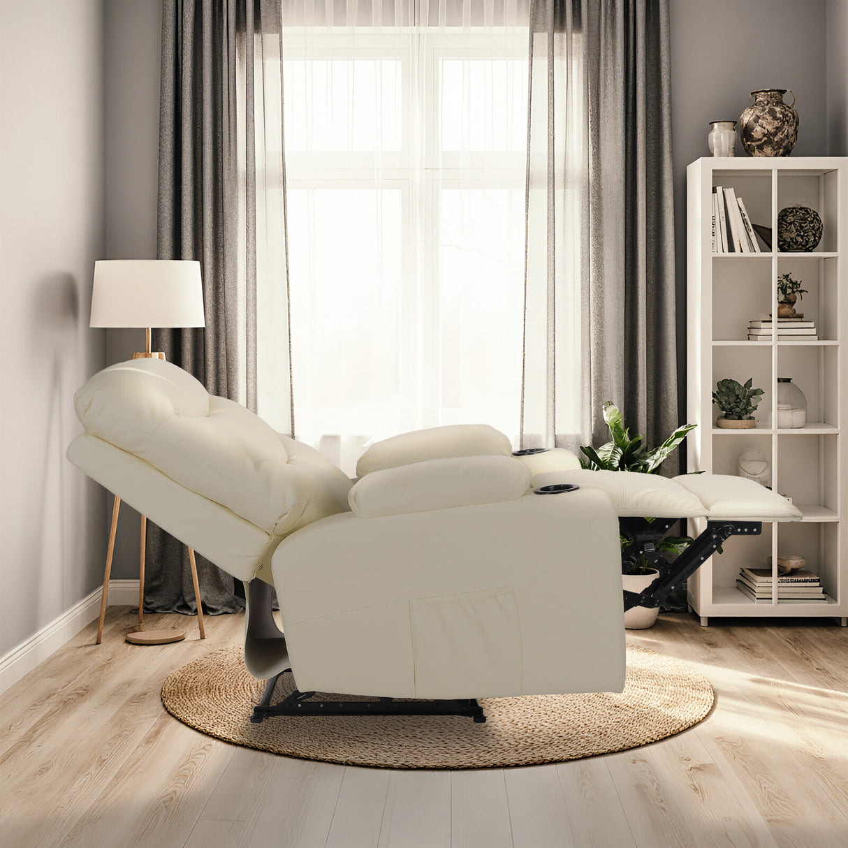 Massage Recliner Chair ARLEEN - BEIGE