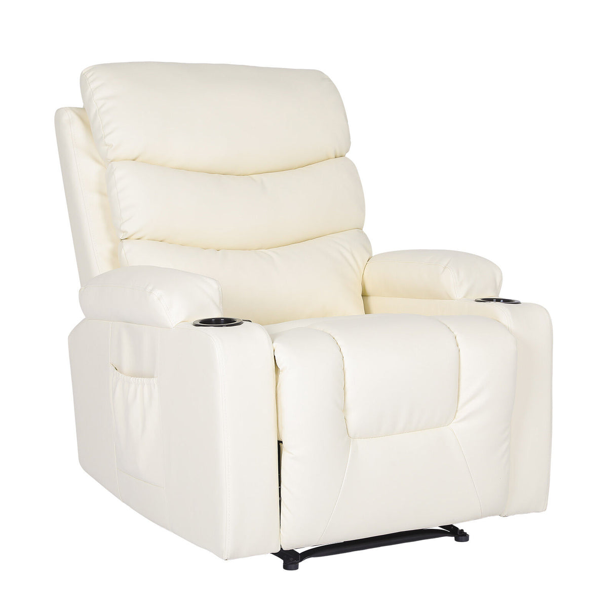 Massage Recliner Chair CELINA - CREAM
