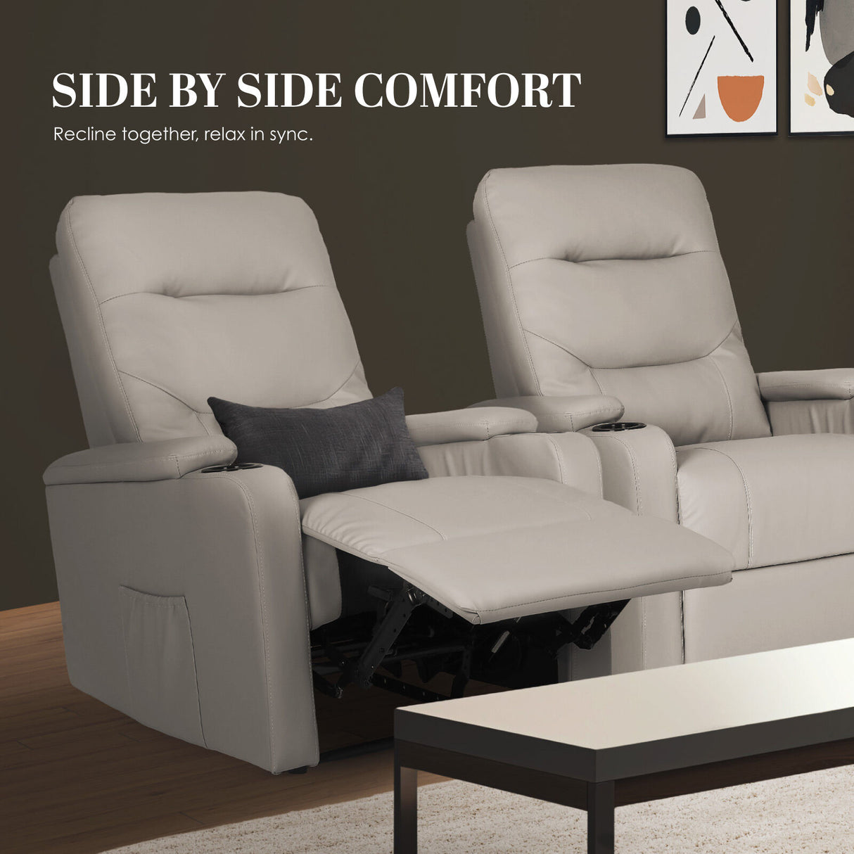 Home Recliner Chair DAKOTA - GREY