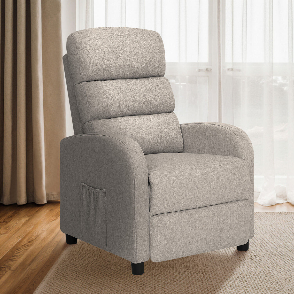Home Recliner Chair SHILOH - Grey