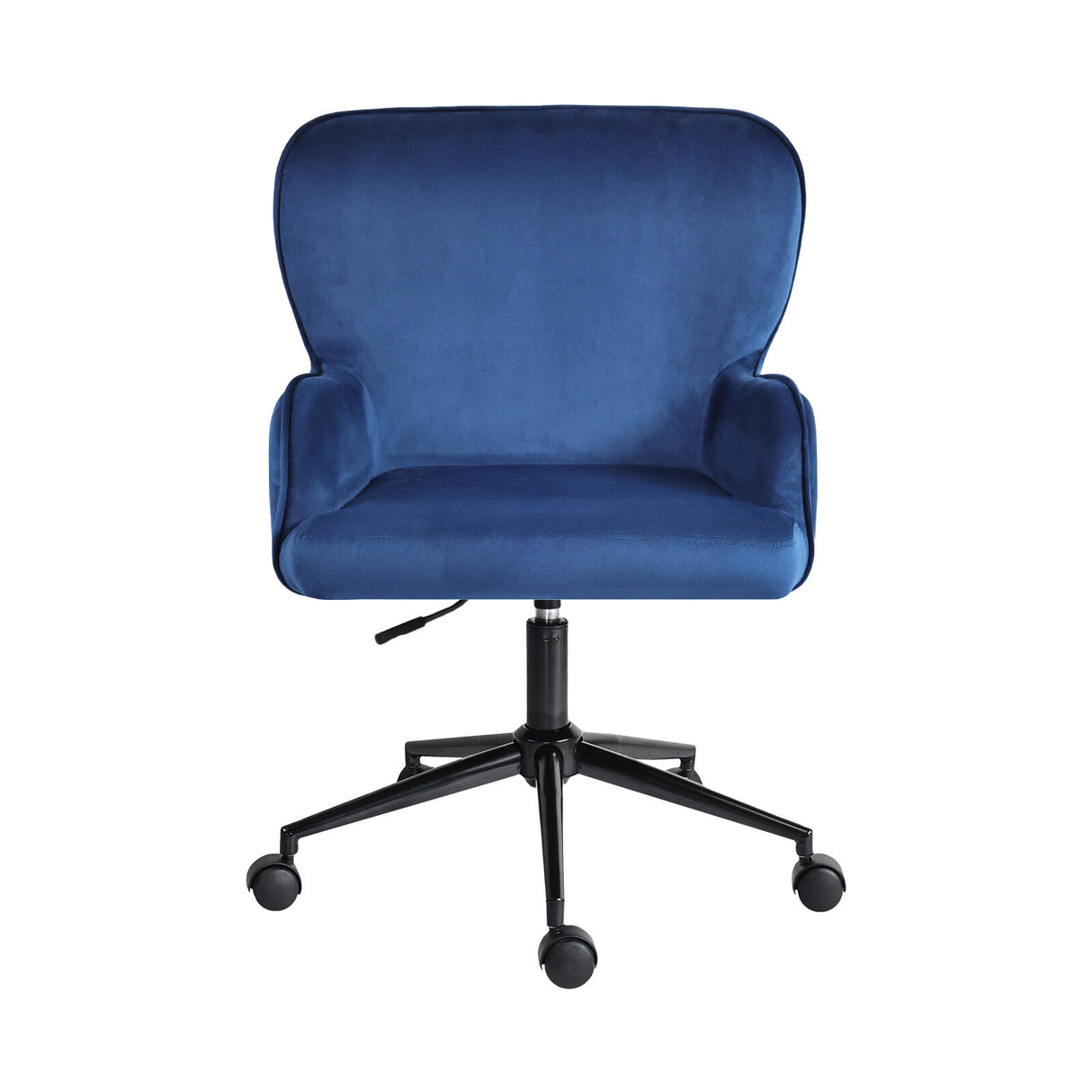 Desk Armchair - Home Office Swivel Chair PLUME - BLUE