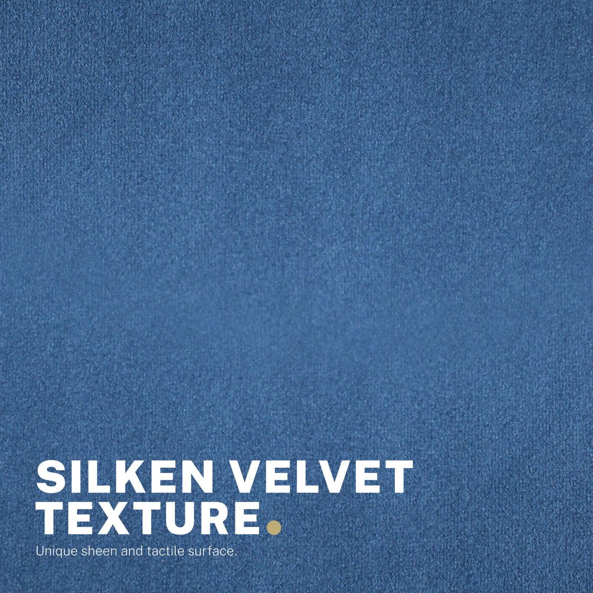 Desk Armchair - Home Office Swivel Chair PLUME - BLUE