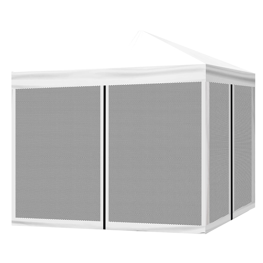 Mountview Gazebo 3x3 Marquee Pop Up White-2018816887932194817