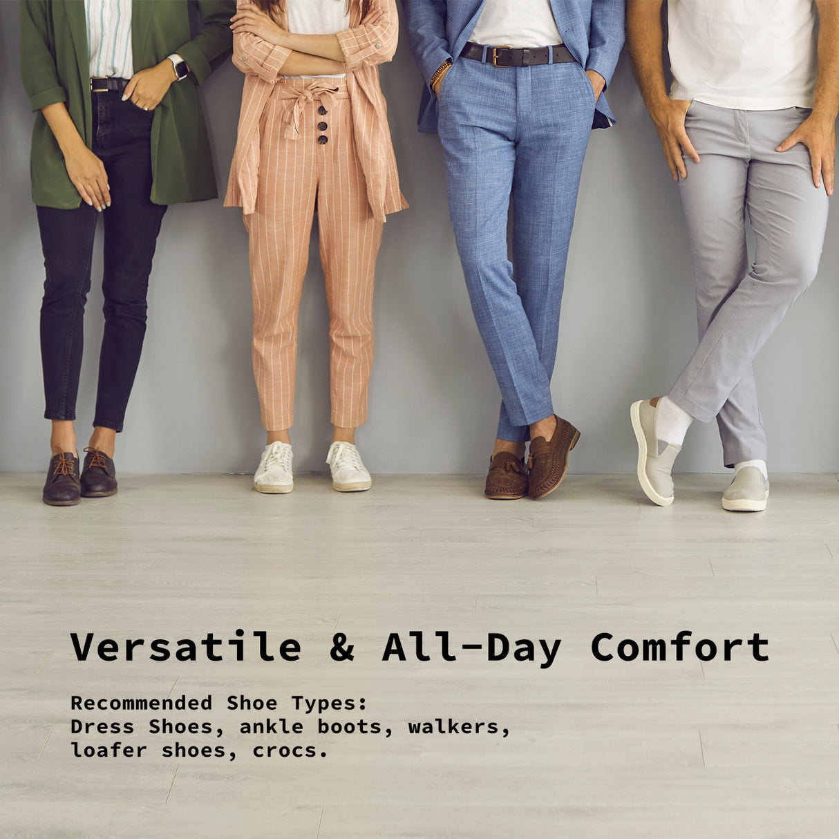 2X Pair Full Whole Shoe Insoles Arch Support Small