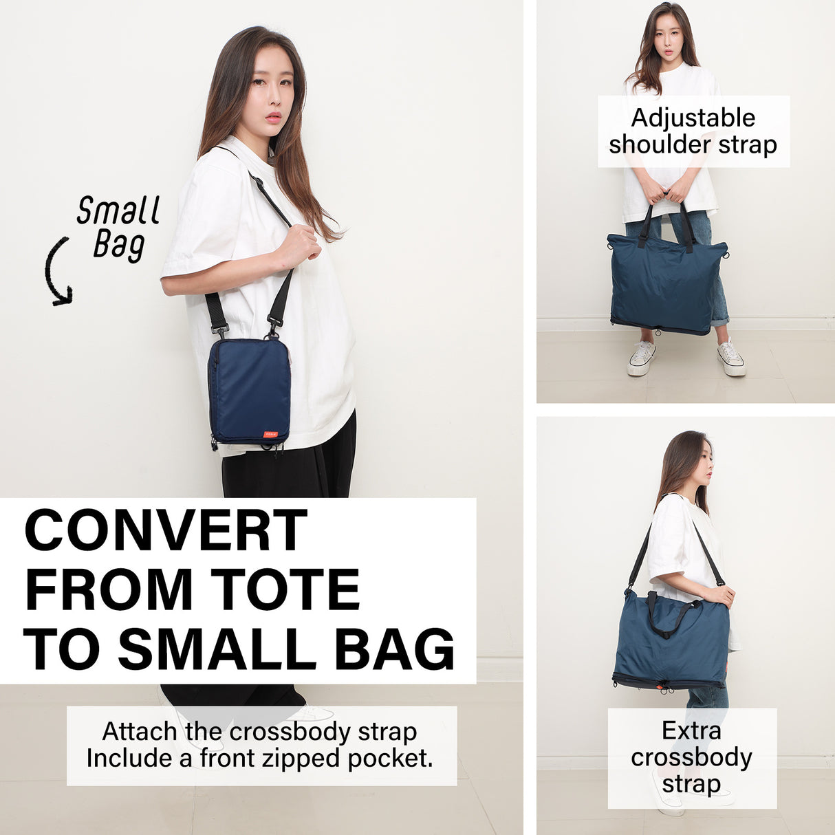 Shopper Bag KO-DUAL - NAVY