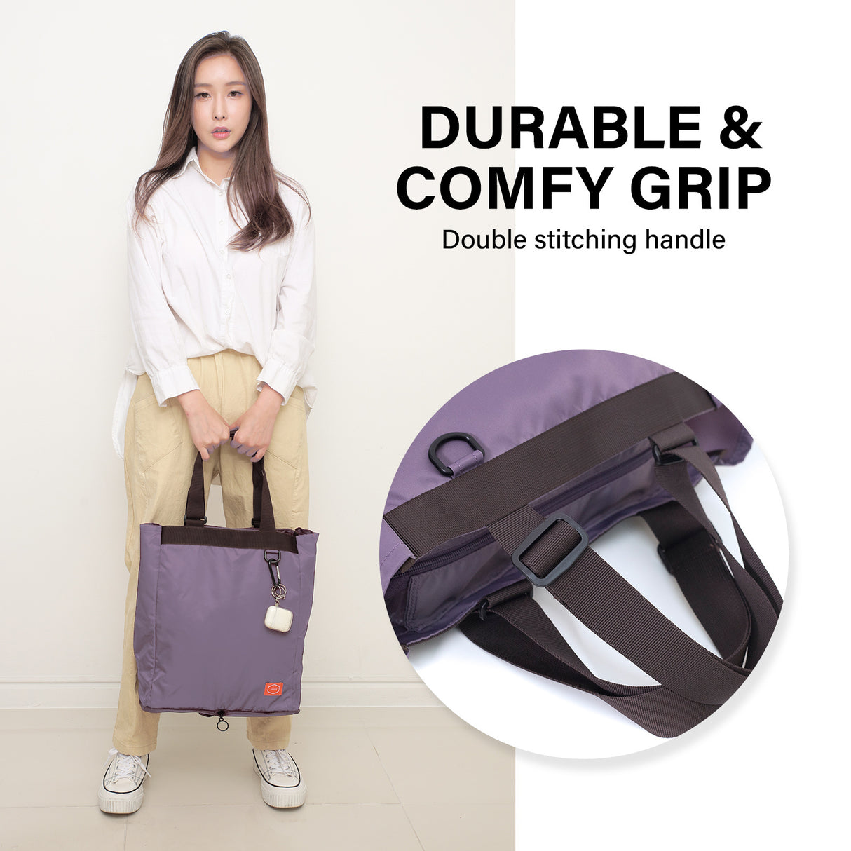 Shopper Bag KO-SHOULDER - VIOLET