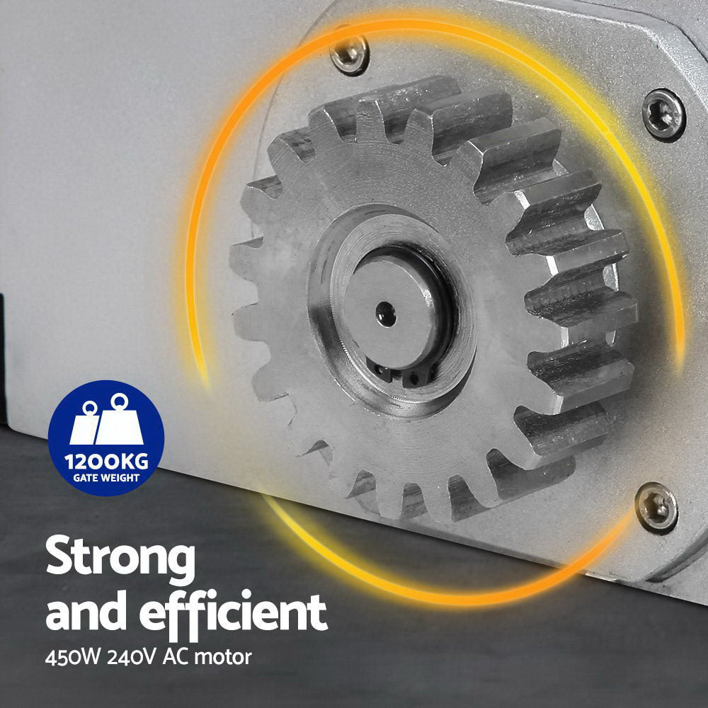 Electric Sliding Gate Opener 1200KG 6M