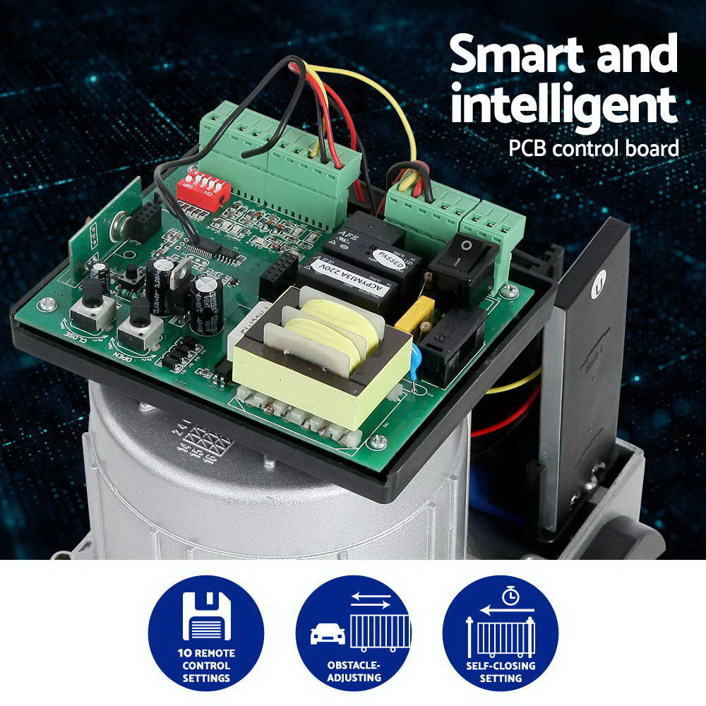 Electric Sliding Gate Opener 1200KG 6M