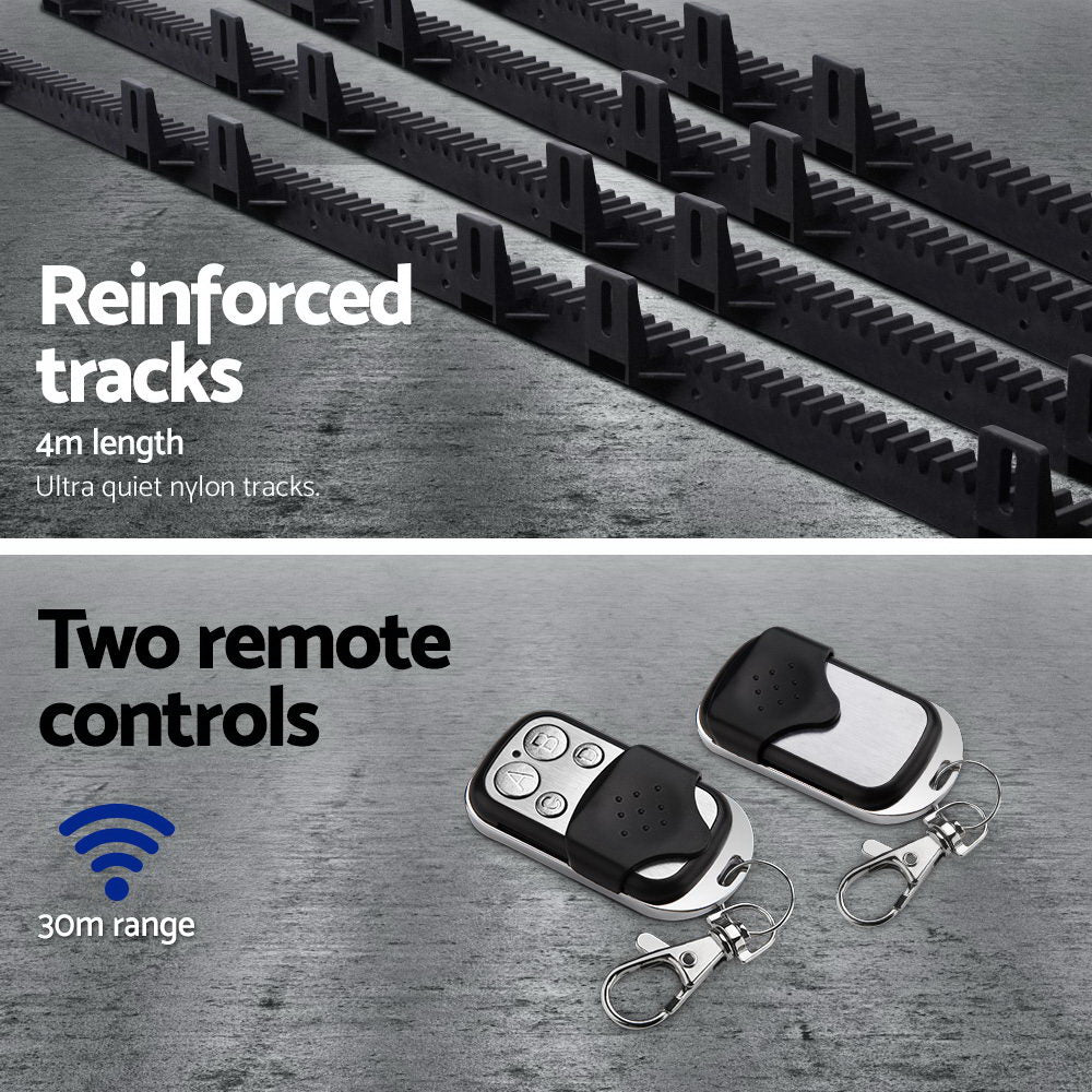 Automatic Sliding Gate Opener Kit 4M 1000KG