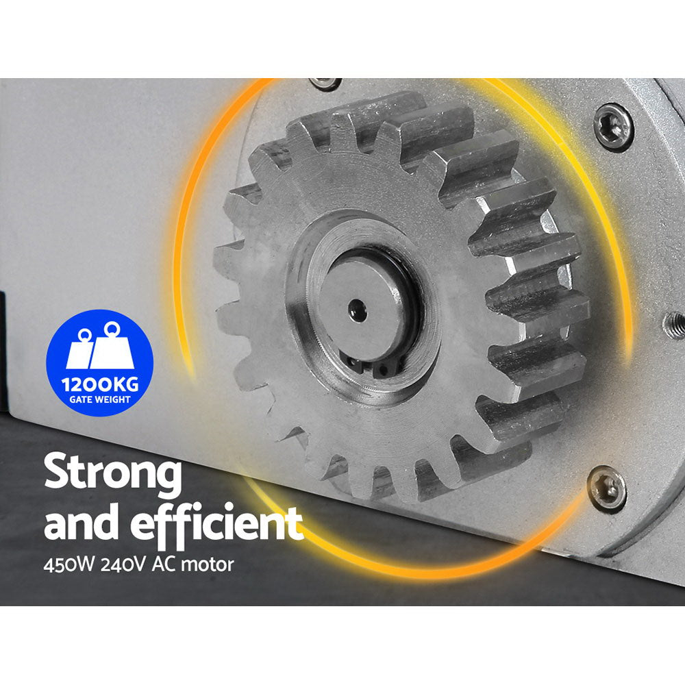 Automatic Sliding Gate Opener Kit Keypad 6M 1200KG