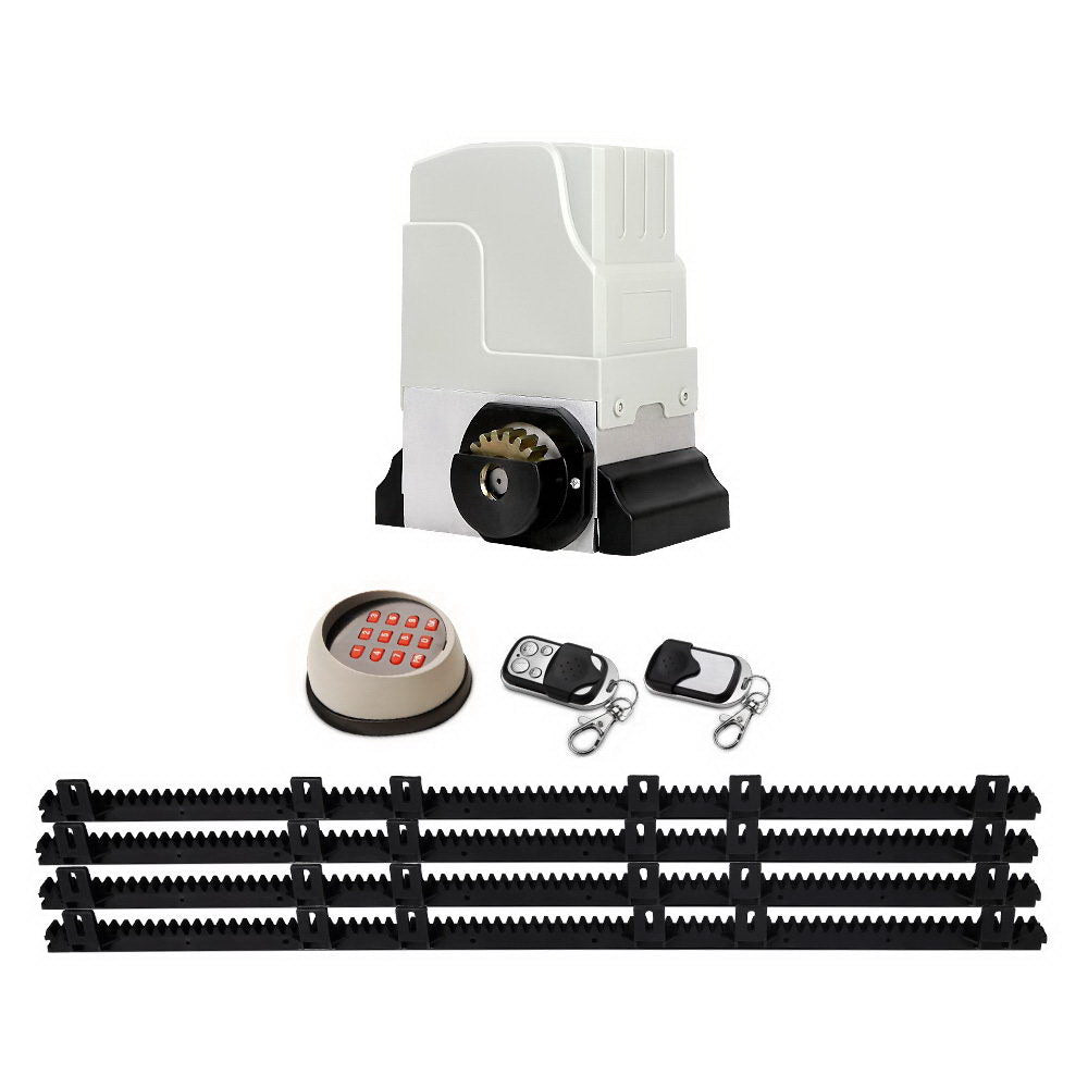 Automatic Sliding Gate Opener Kit Keypad 4M 1800KG