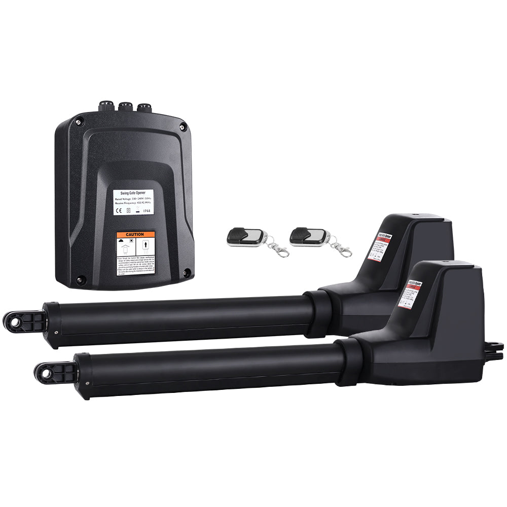 Automatic Electric Gate Opener Double Swing Remote Control Kit 800KG