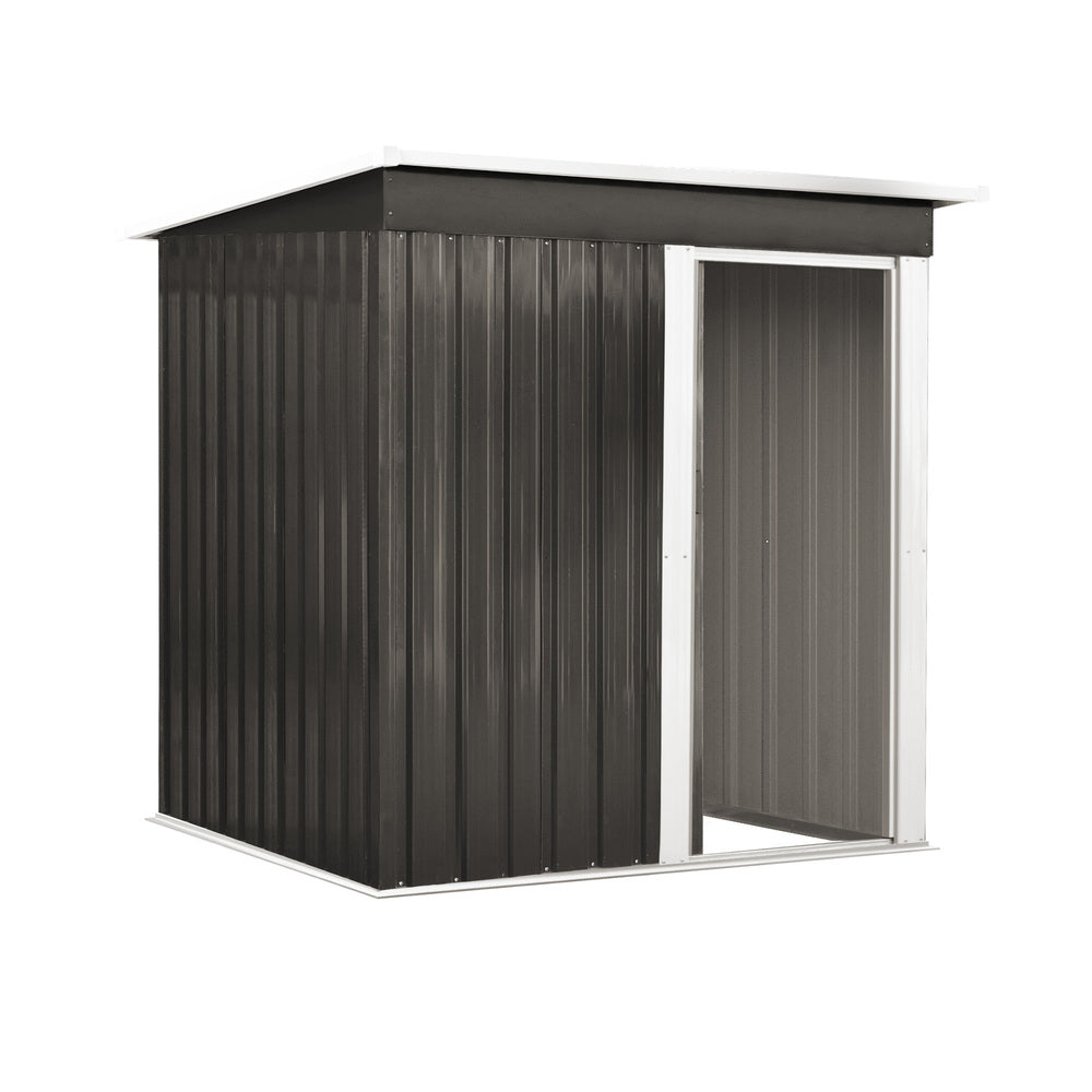 Livsip Garden Shed 1.62x0.86M Workshop Cabin Metal House