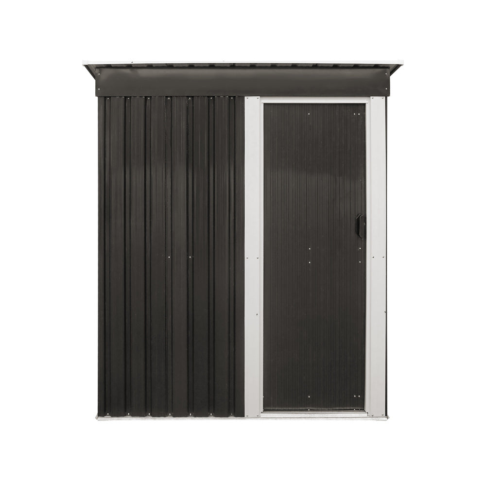 Livsip Garden Shed 1.62x0.86M Workshop Cabin Metal House