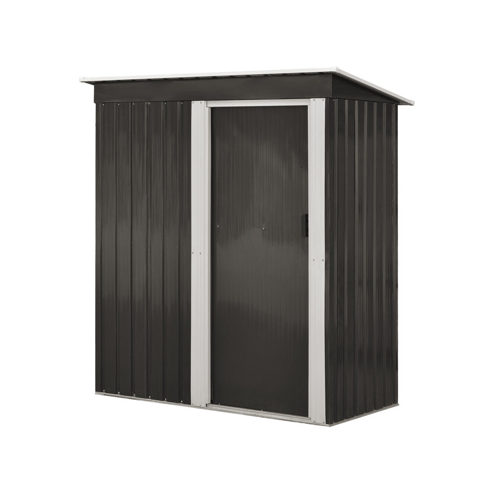 Livsip Garden Shed 1.62x0.86M Workshop Cabin Metal House