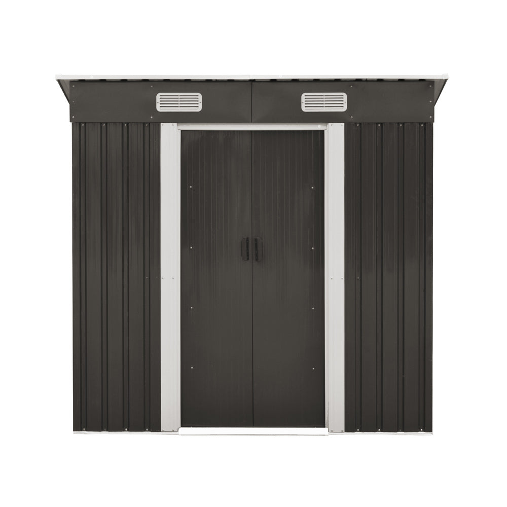 Livsip Garden Shed 1.94x1.21M Workshop Cabin Metal House