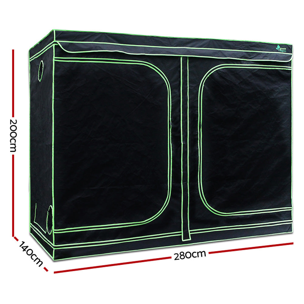 Green Fingers Grow Tent Light Kit 280x140x200CM 2000W LED 6 Vent Fan,Green Fingers Grow Tent Light Kit LED 2000W Full Spectrum 6 Vent 280x140x200CM