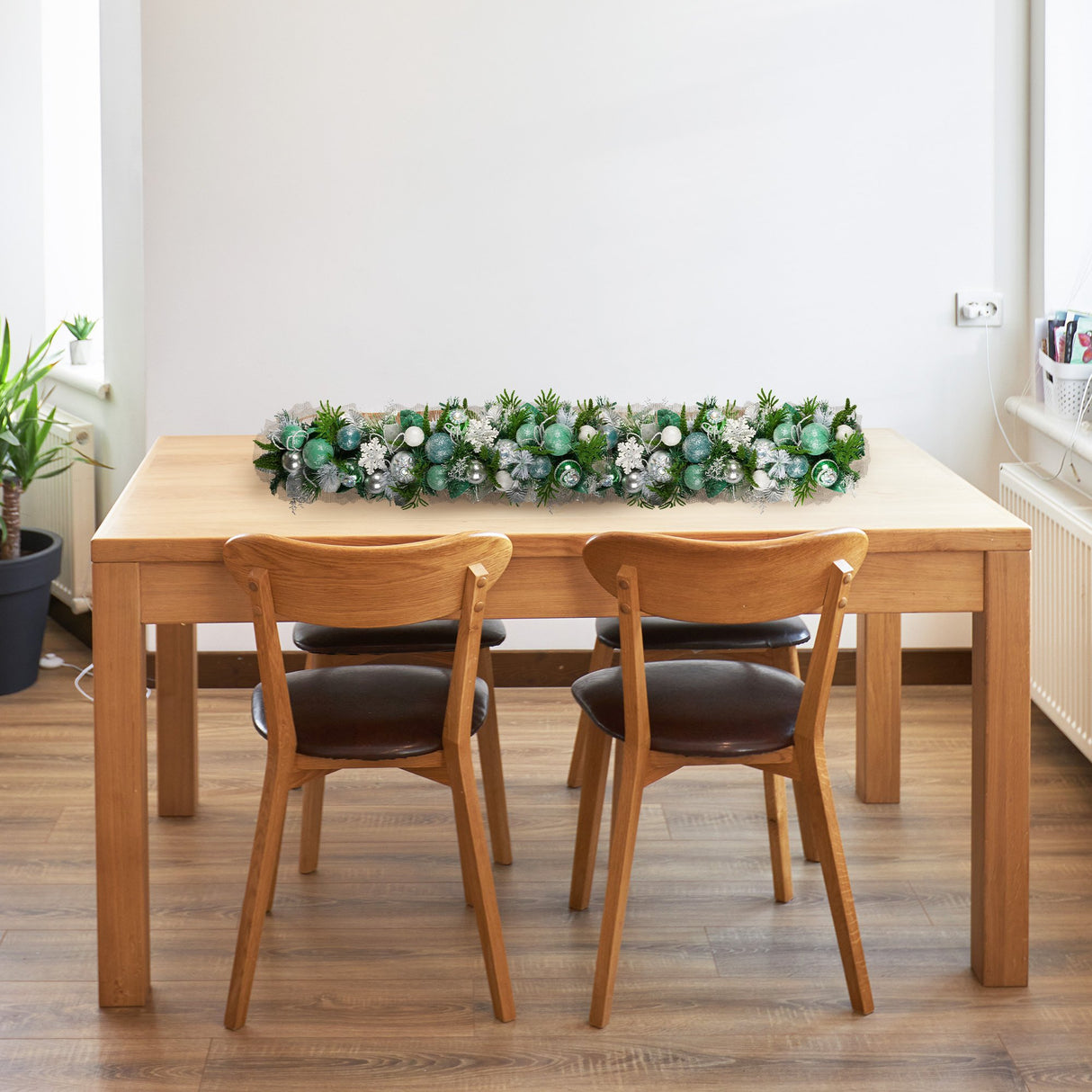 Christabelle Mint Luxe Christmas Garland - 100cm