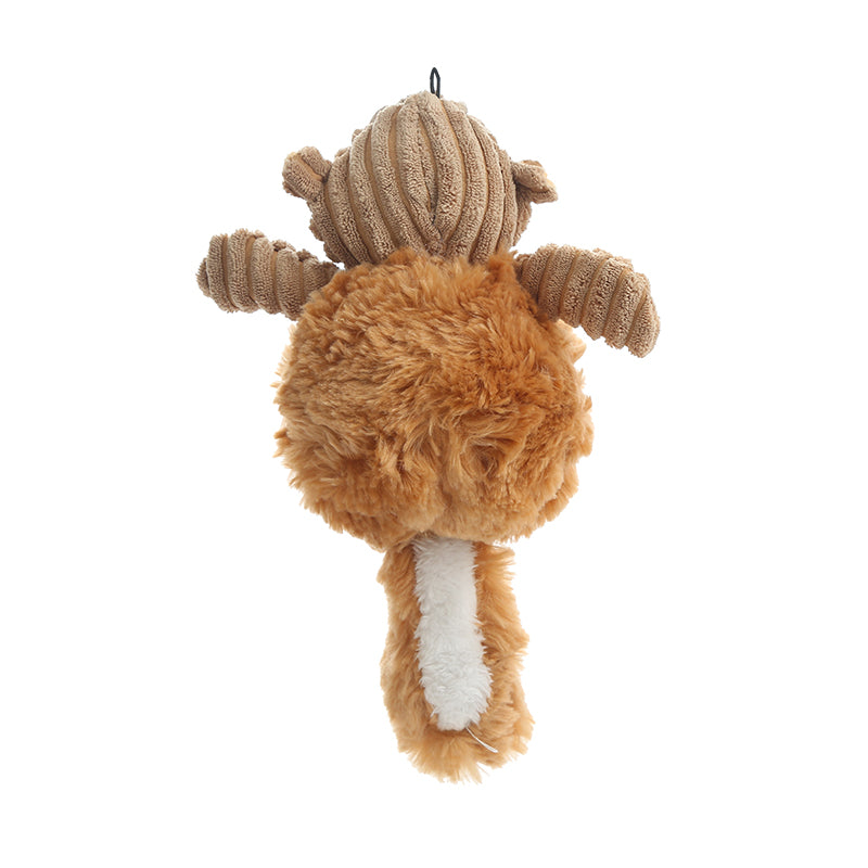 Squeaky Squirrel Dog Toy (light)-1962324913805201408