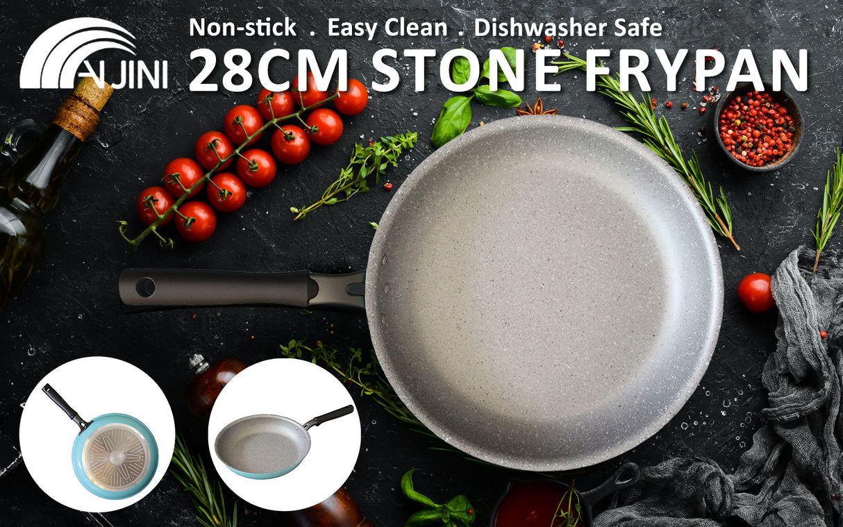 28cm Stone Frypan - PURE SKY