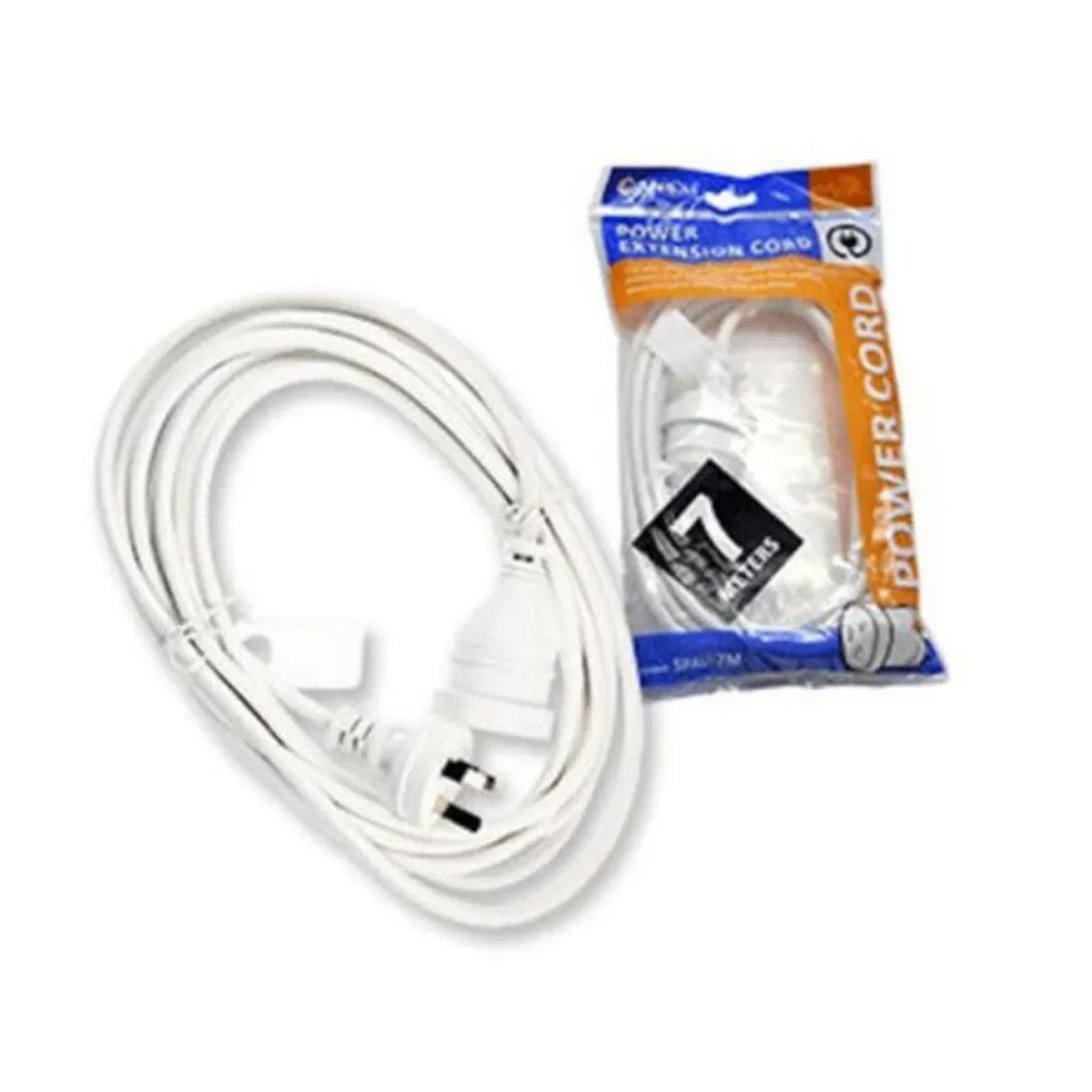 2X Sansai Power Extension Cord - 7 Meters