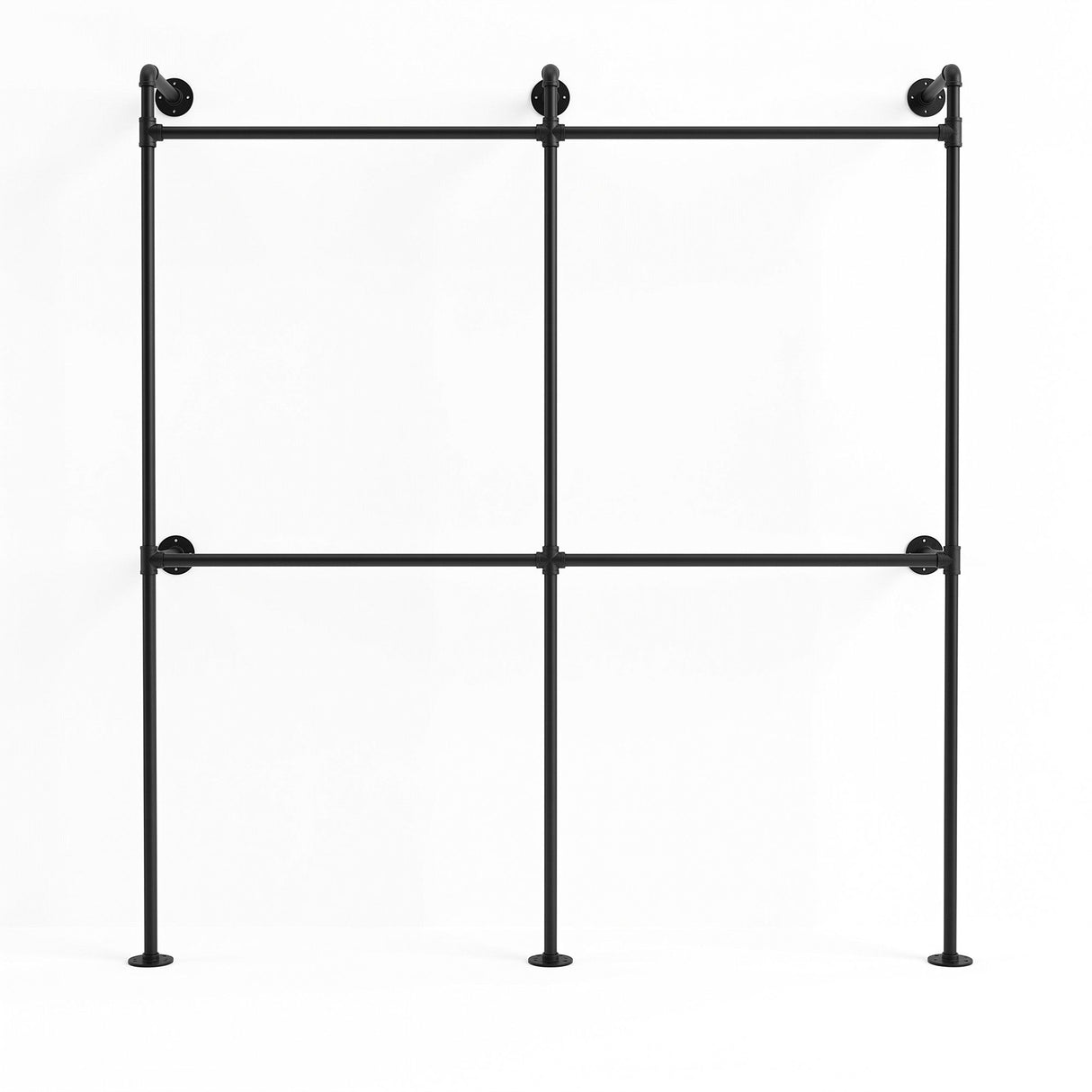 Artiss Industrial Pipe Clothing Rack Garment Clothes Display Stand Wall Mounted