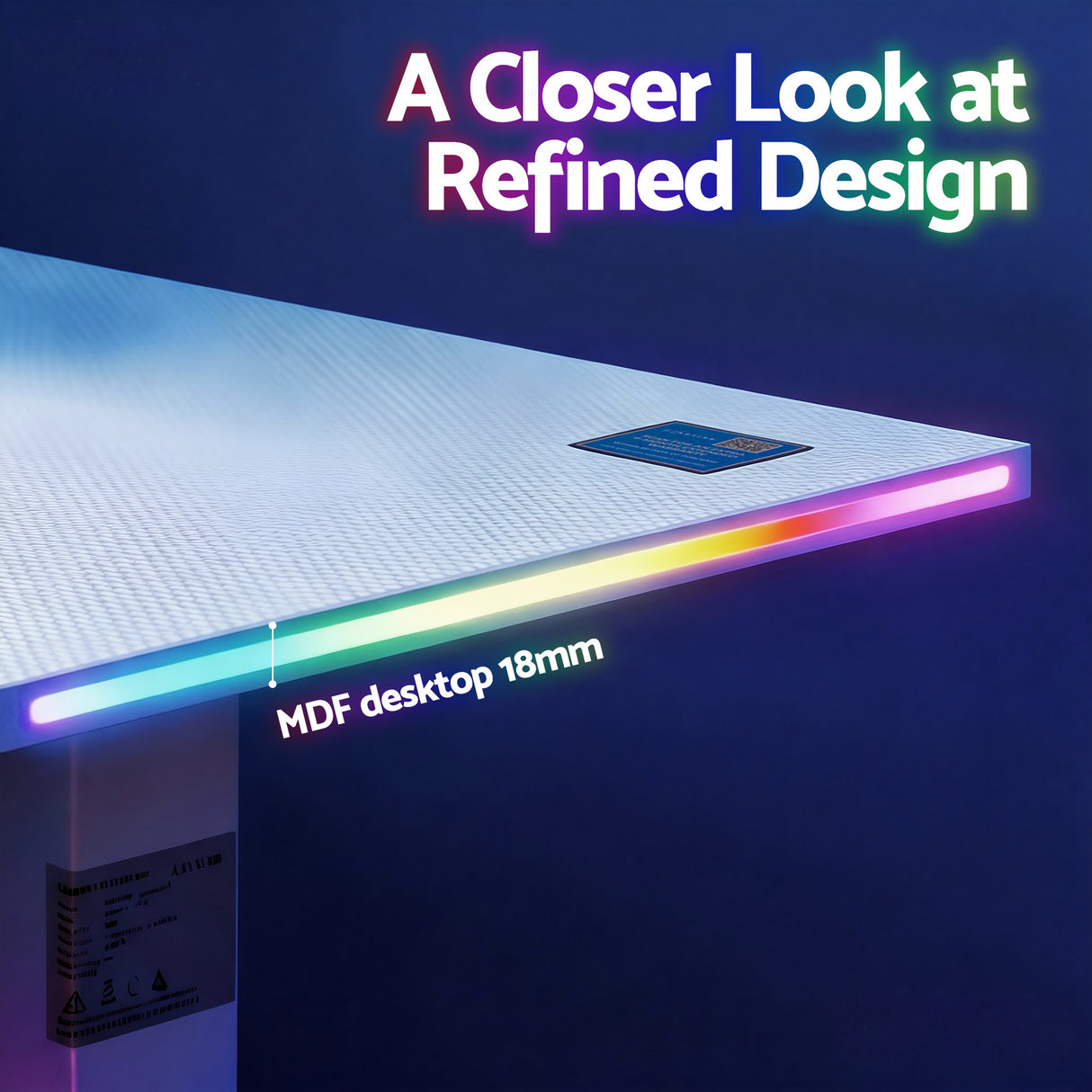 Artiss Electric Standing Desk Height Adjustable Gaming Desk Home Office 140cm