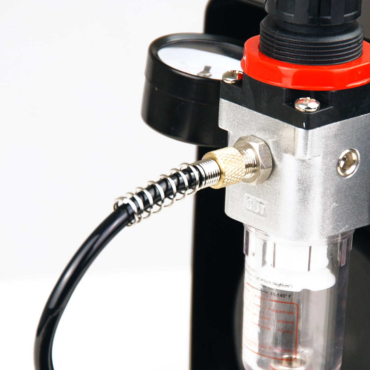 4X 1/8in 3M Coiled Retractable Air Hose