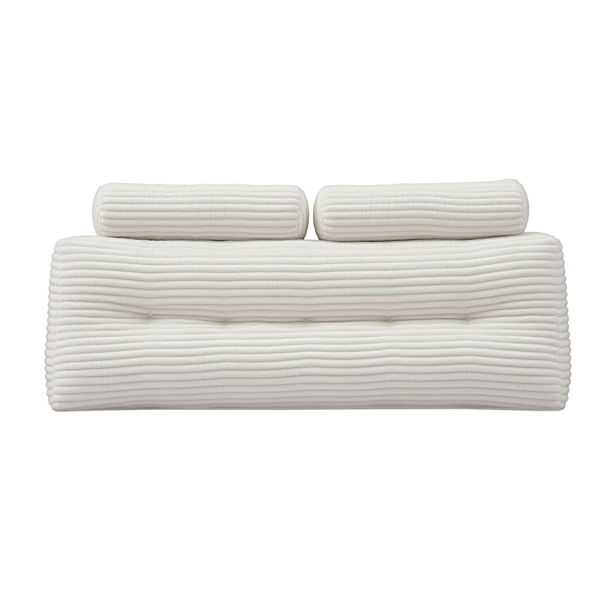 Giselle wedge pillow headboard with non-flattening shredded foam core, perfect for dorm reading or sofa lap desk, 330g corduroy cover, side pockets, Queen