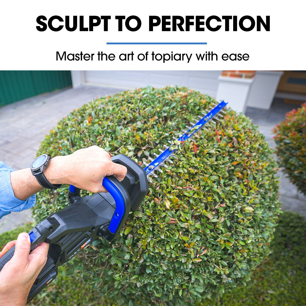 POWERBLADE HH4 20V Cordless Electric Hedge Trimmer Kit, with Lithium Battery and Fast Charger