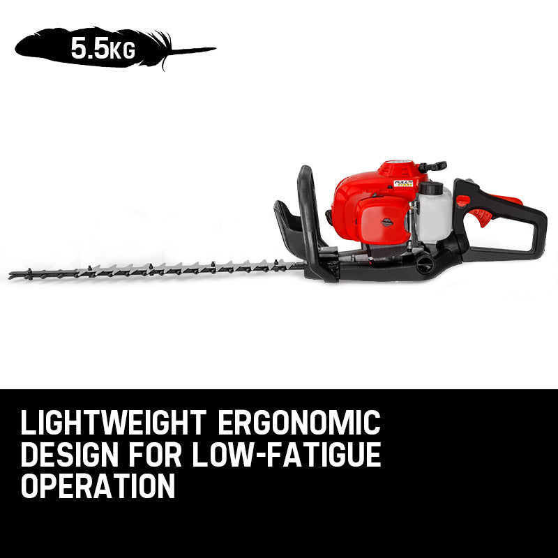 Baumr-AG 26CC Petrol Hedge Trimmer - 2-Stroke Clipper Saw Precision 24' Blade