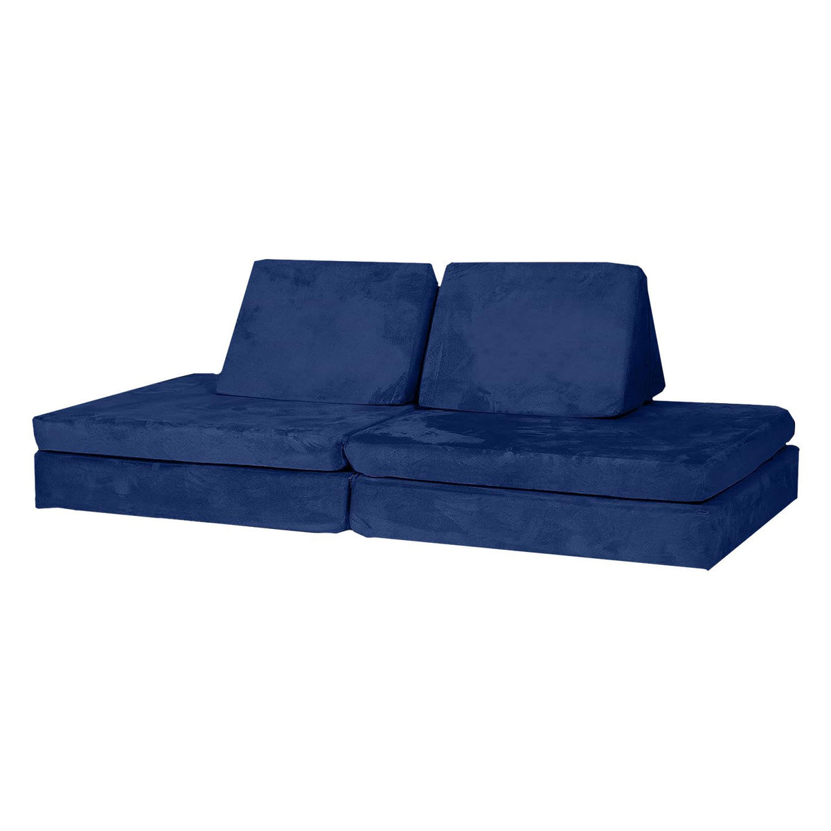 Huddle Kids Modular Play Foam Couch - Navy