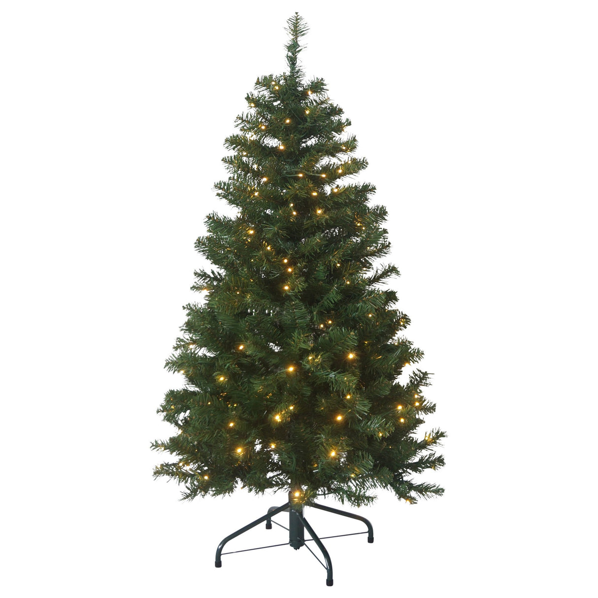 137cm Pine Slimline Christmas Tree with Lights