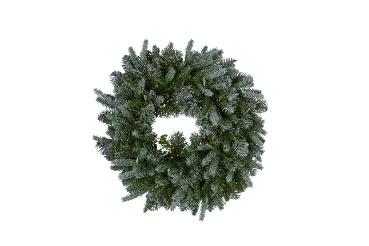 Christabelle 61cm Silver Fir Christmas Wreath with Lights