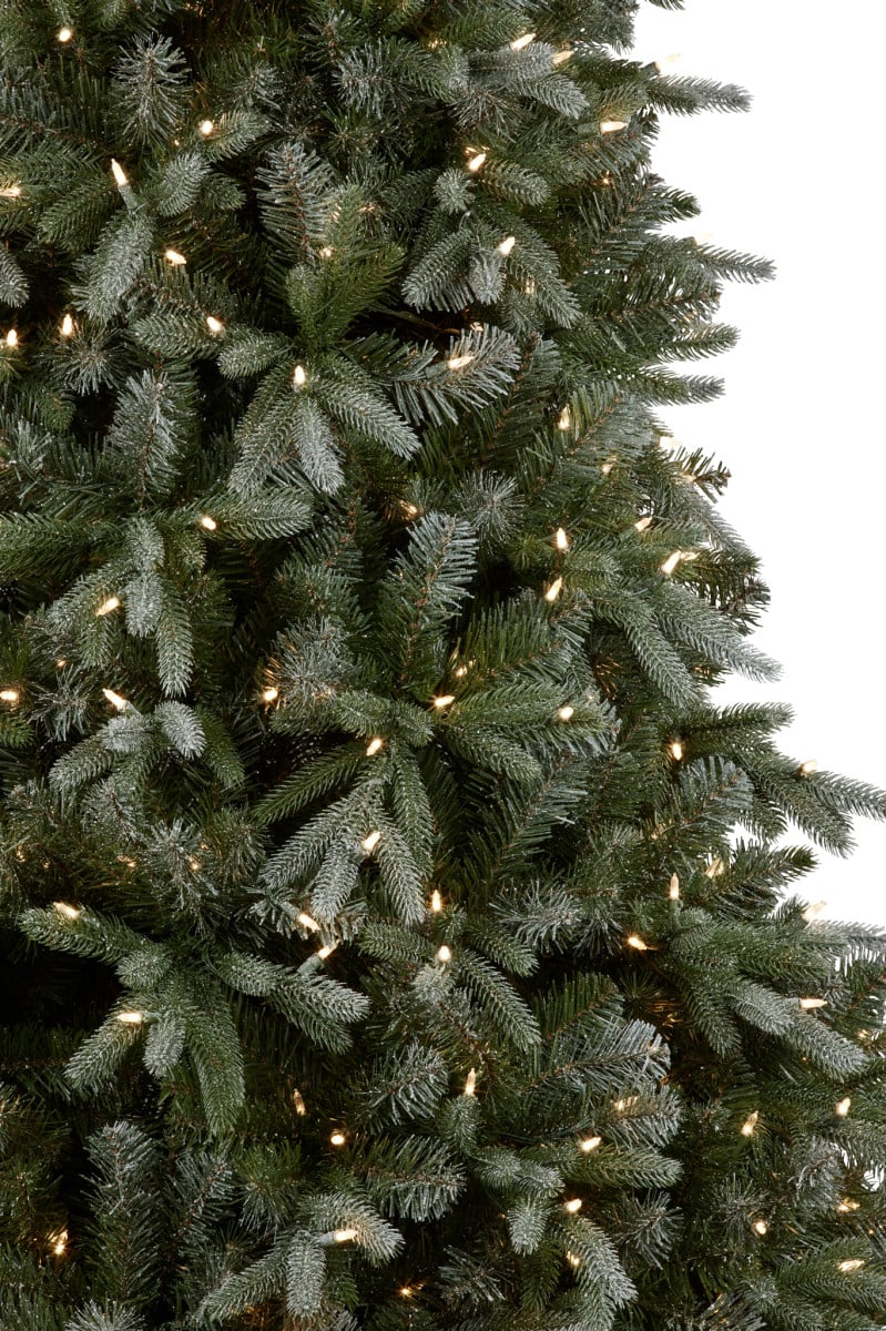 Christabelle 229cm Silver Fir Christmas Tree with Lights