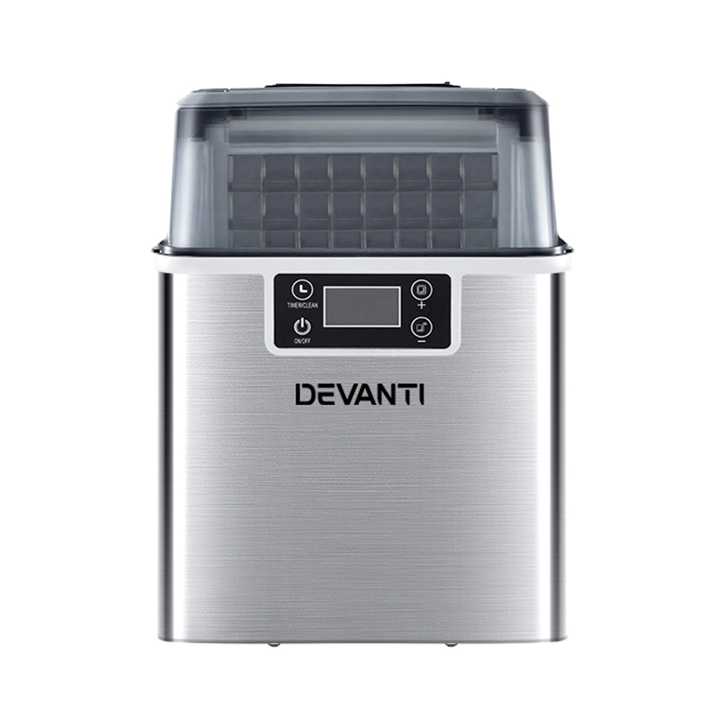 Devanti Commercial Portable Ice Maker 3.2L Countertop Ice Cube Machine