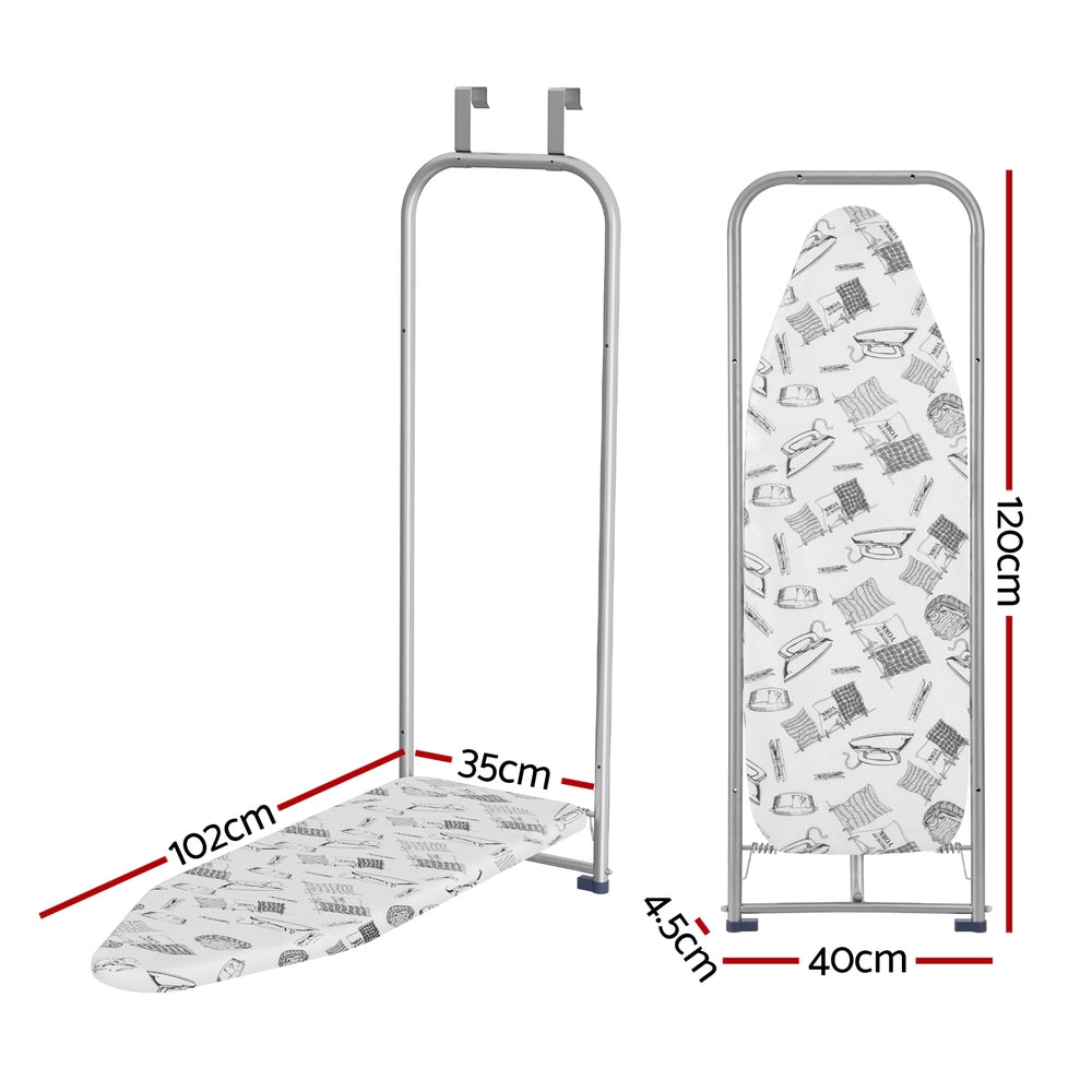 Wall-Mounted Foldable Ironing Board by Artiss in Elegant White