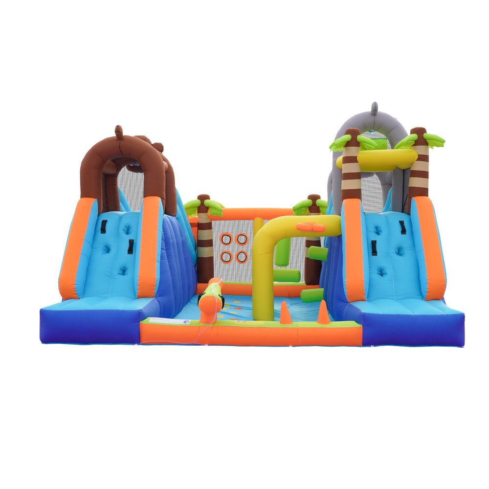 AirMyFun 12 Play Zones Inflatable Animal Theme Jumping Castle
