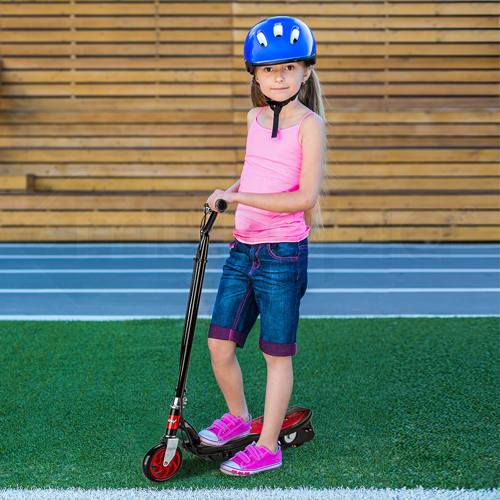 BULLET ZPS Kids Electric Scooter 140W Children Ride Toy Battery Boys Girls Red