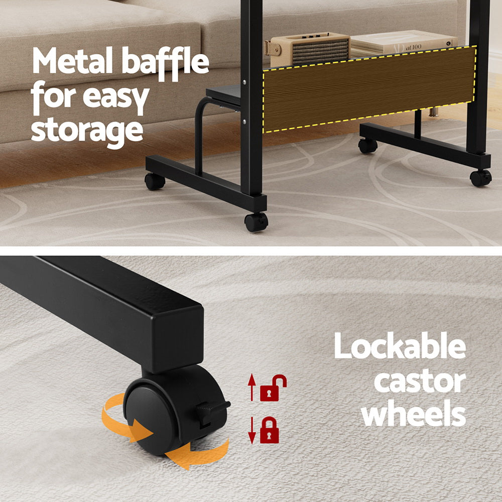 Artiss Laptop Desk Portable Sit Stand Desks Height Adjustable Workstation 80CM